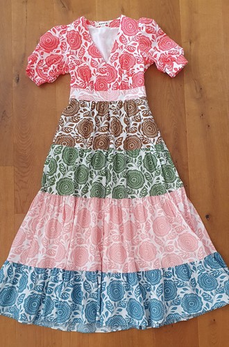 Boden bella maxikleid mit - maxikleid,