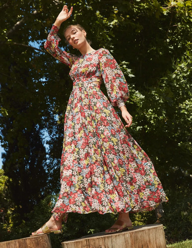 Boden curved waist - waist, maxi