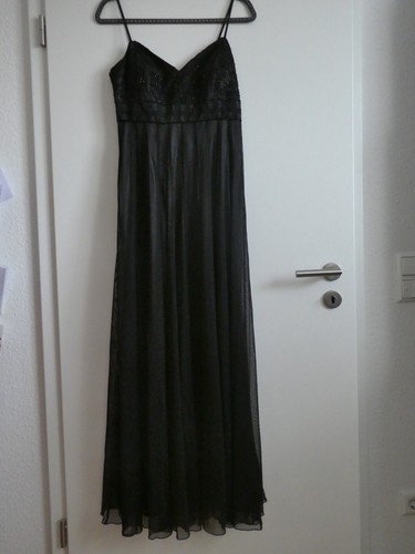 Abendkleid jake 40 - l, schwarz