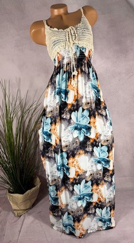 Maxi träger kleid - maxi, tunika