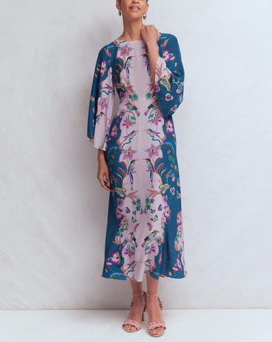 Boden kleid mit engelsärmeln - kleid,