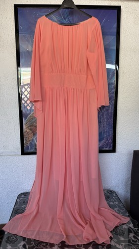 Elegantes chiffon abendkleid - chiffon,