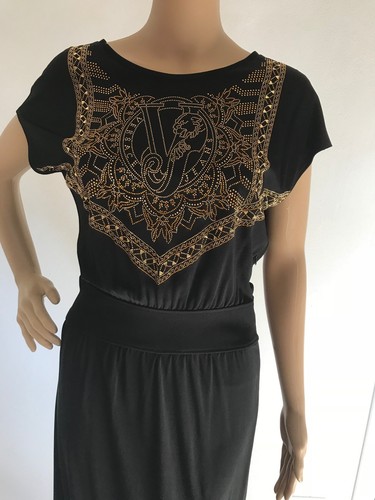 Versace maxi kleid bodenlang - versace,