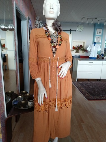 Bodenlang kleid made - italy, s