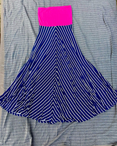 Rainbow damen maxi - rainbow, kleid
